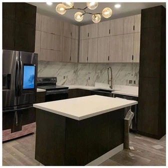 मेलामाइन बोर्ड किचन कैबिनेट