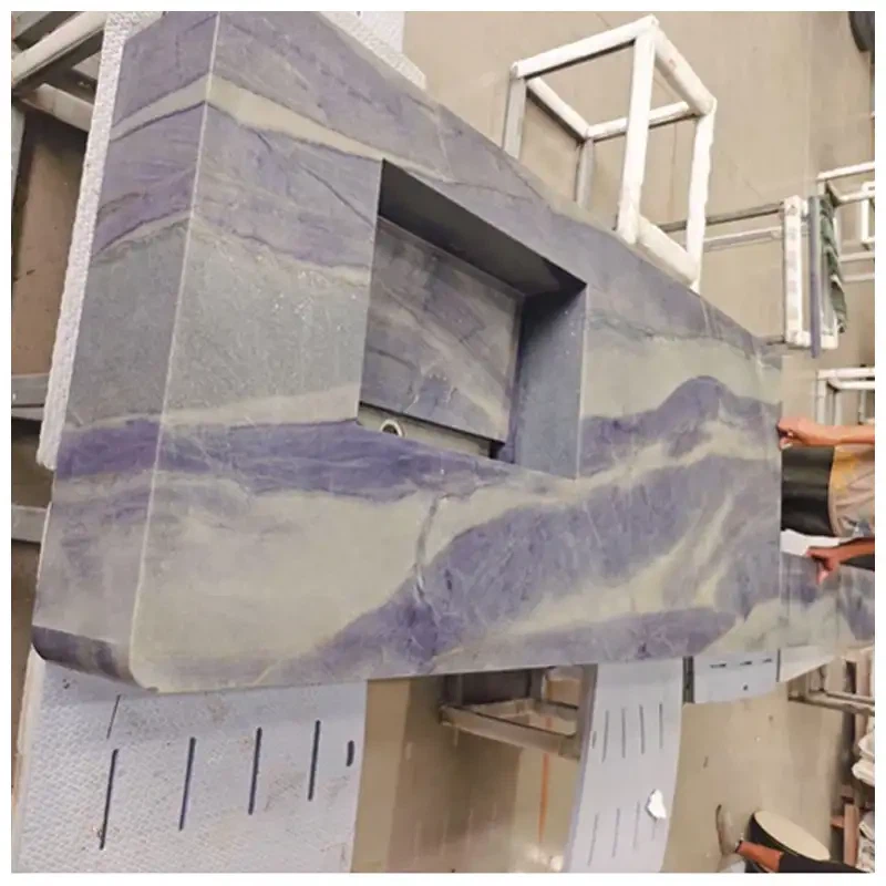 Azul Imperiale Quartzite Vanity Countertops