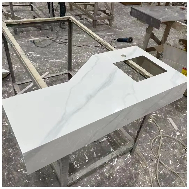 Quartz Countertops Calacatta White